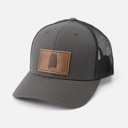 Range Leather Co. Alabama Silhouette Snapback Hat