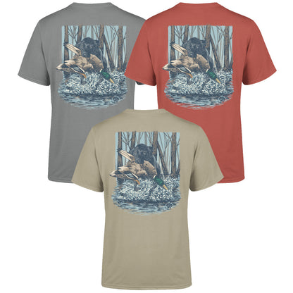 Rolling Thunder Youth Black Lab & Mallard S/S TEE Shirt