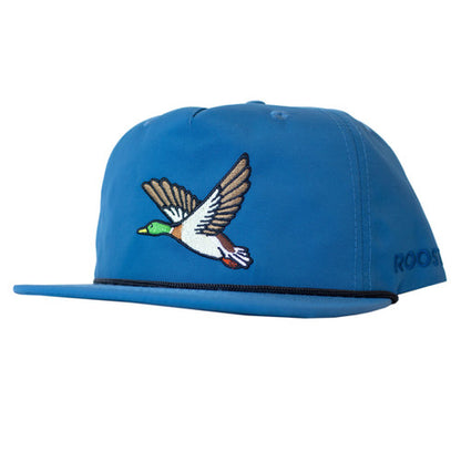 Roost Waterfowl Roost Green Head Embroidered Rope Snapback Hat