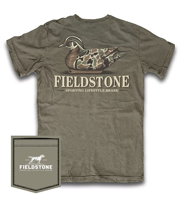 Fieldstone Outdoors Vintage Camo Decoy S/S TEE Shirt