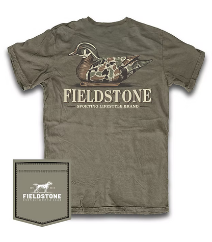 Fieldstone Outdoors Vintage Camo Decoy S/S TEE Shirt