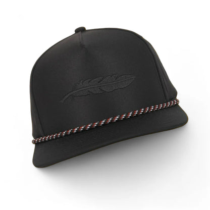 Armadillo Hat Co. Blackbird Rope Snapback Hat