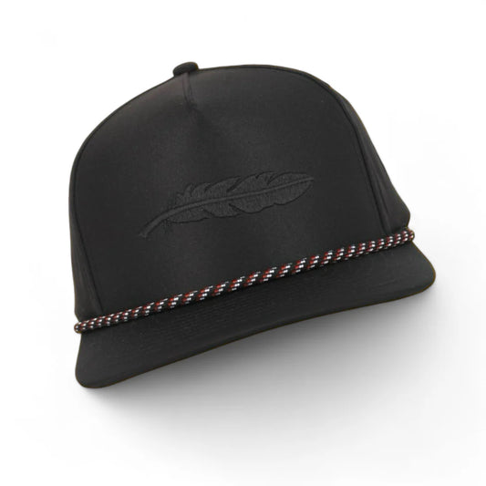 Armadillo Hat Co. Blackbird Rope Snapback Hat