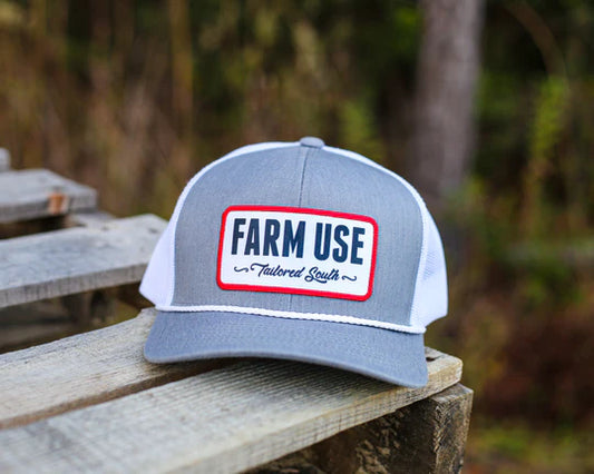Tailored South Farm Use Patch Rope Snapback Hat