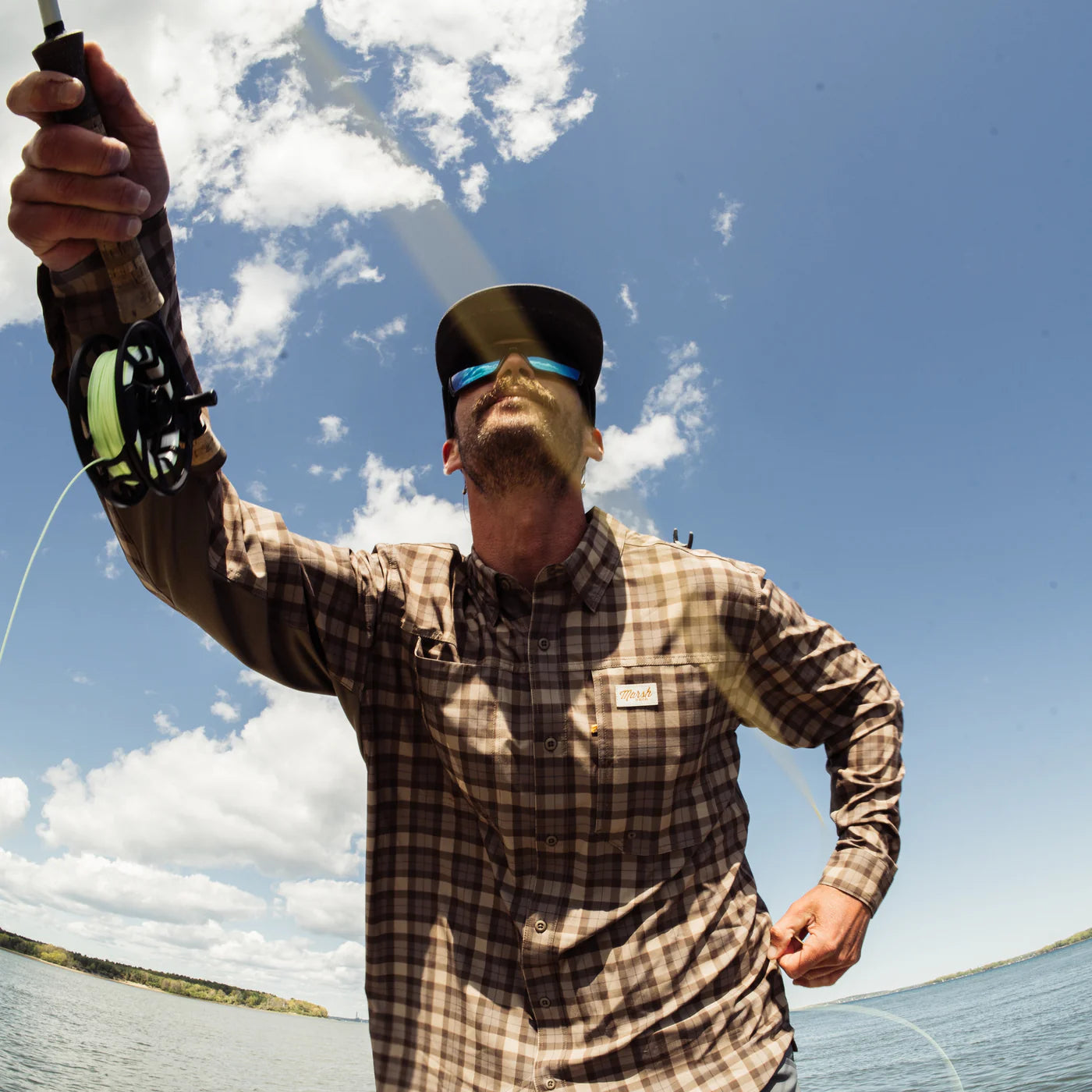 Marsh Wear Apparel Lenwood HG Tech L/S Button Down Shirt