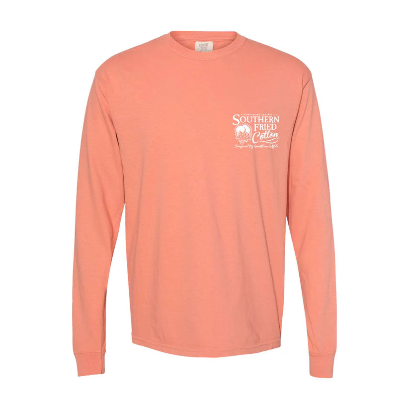 Southern Fried Cotton Women's Barnyard Beauties L/S TEE Shirt