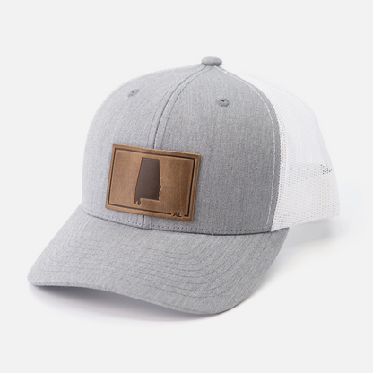 Range Leather Co. Alabama Silhouette Snapback Hat
