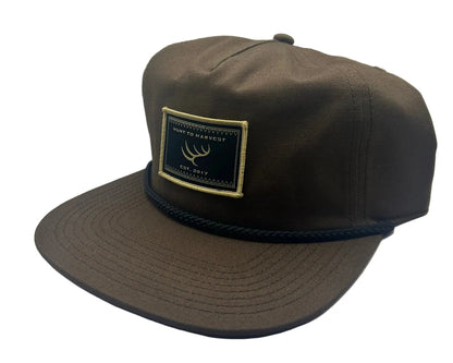 Hunt to Harvest Woven Patch Rope Snapback Hat
