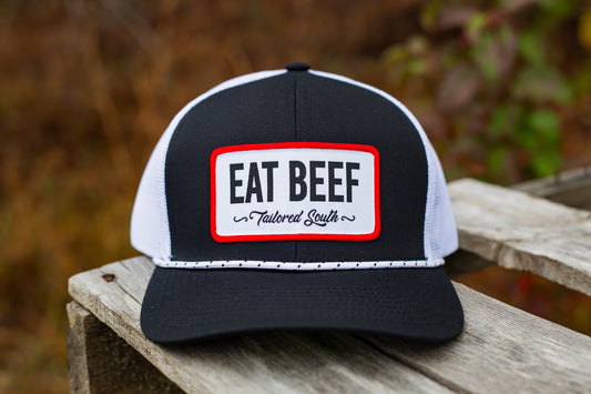 Tailored South Eat Beef Rope Snapback Hat