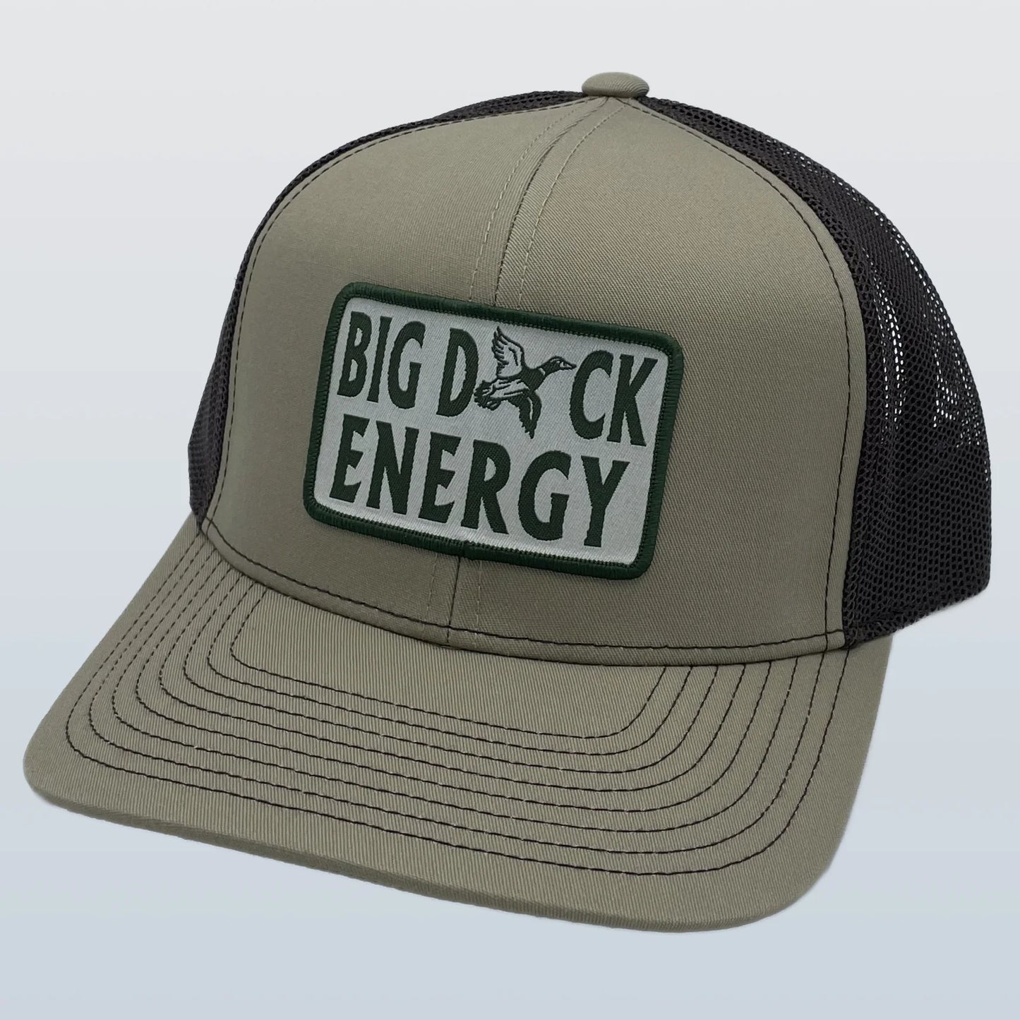 Low Country Comfort Big Duck Energy Green Patch Snapback Hat
