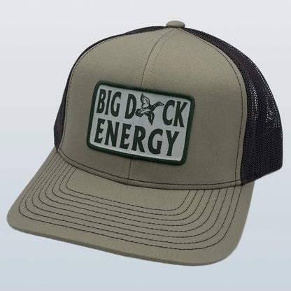 Low Country Comfort Big Duck Energy Green Patch Snapback Hat