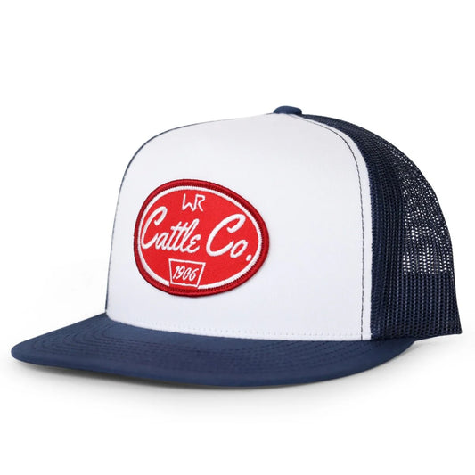 Whiskey Bent Hat Co. WR Cattle Co Trucker Snapback Hat
