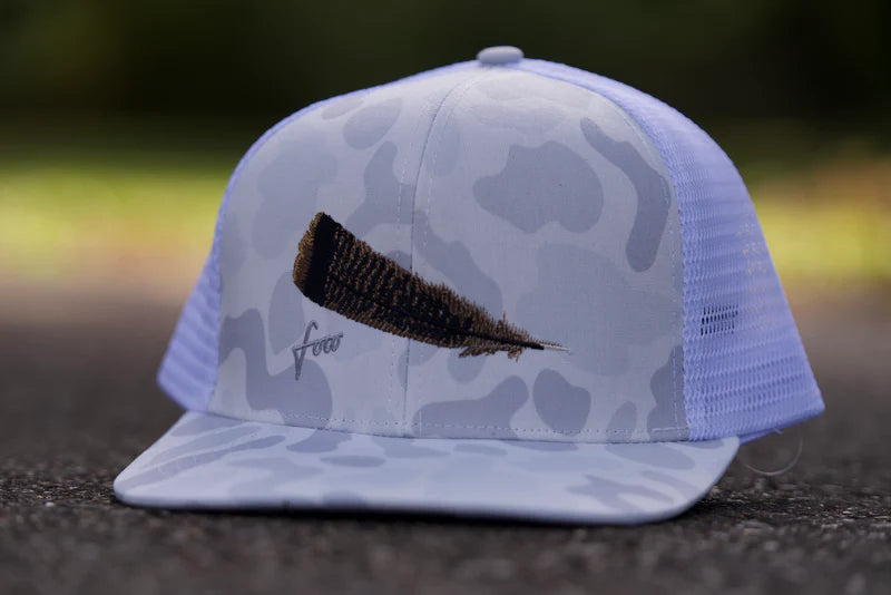 Freak Outdoors Turkey Feather Embroidered 112 Snapback Hat