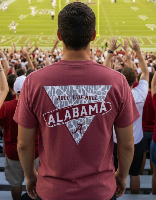 Speckle Bellies Alabama Tri Logo S/S TEE Shirt