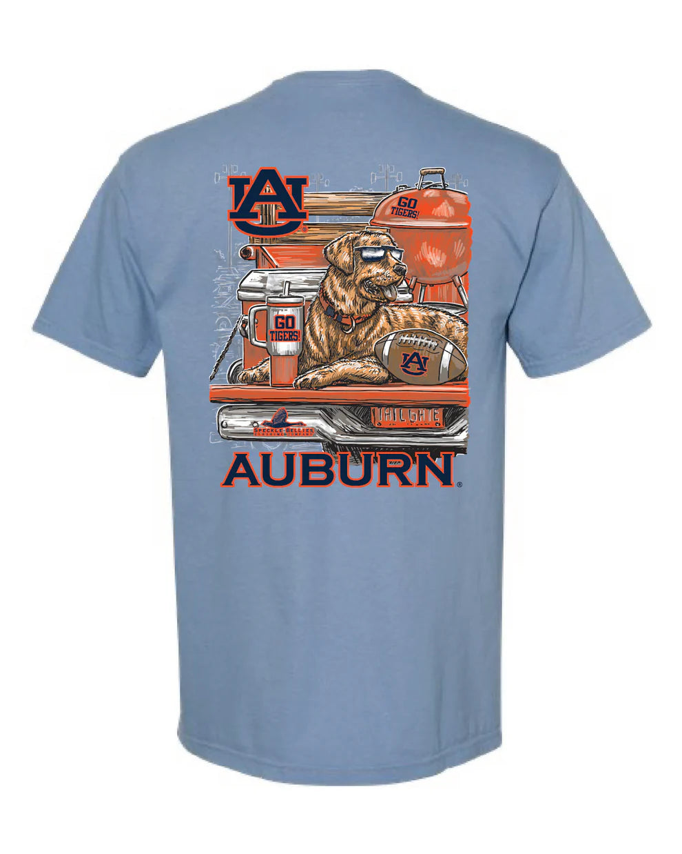 Speckle Bellies Auburn Tumbler Lab S/S TEE Shirt