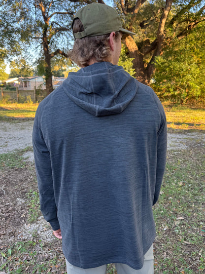 Aftco Men's Coastal Layer Pullover Hooded Jacket
