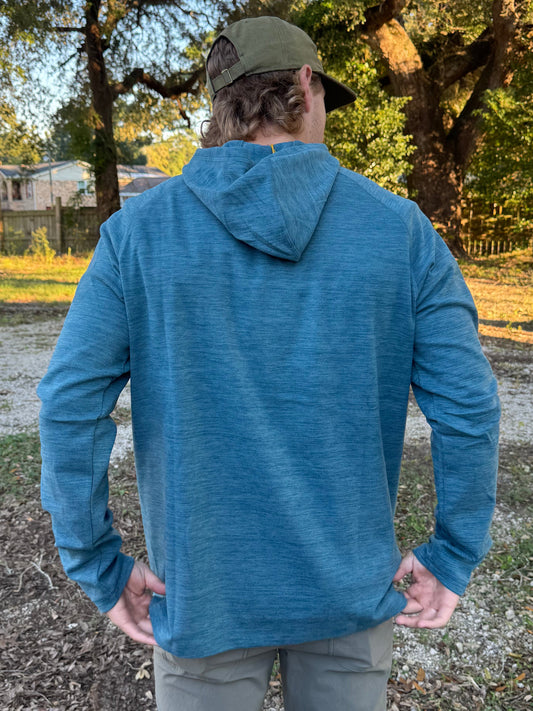 Aftco Men's Coastal Layer Pullover Hooded Jacket
