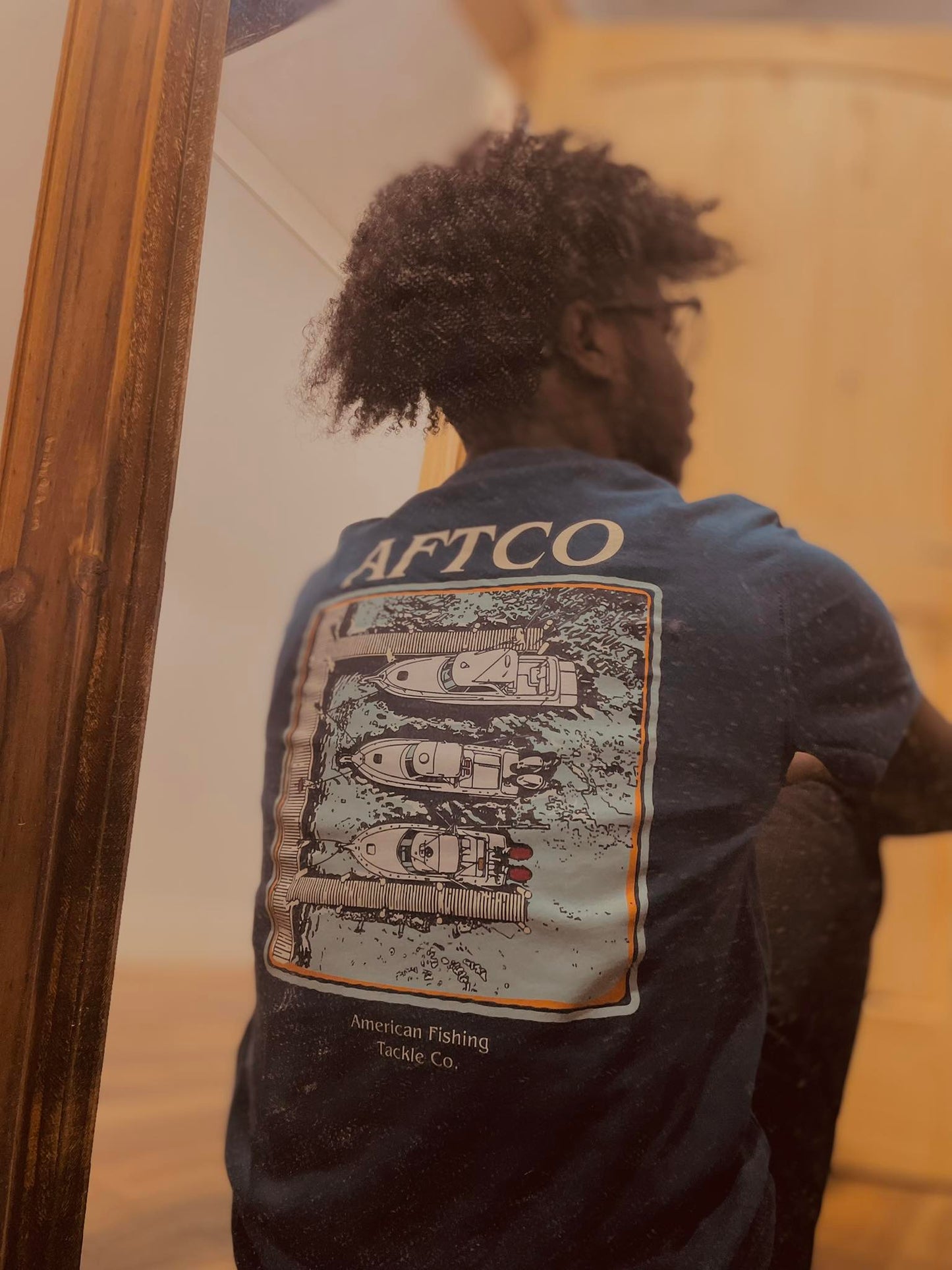 Aftco Men's Docked S/S TEE Shirt