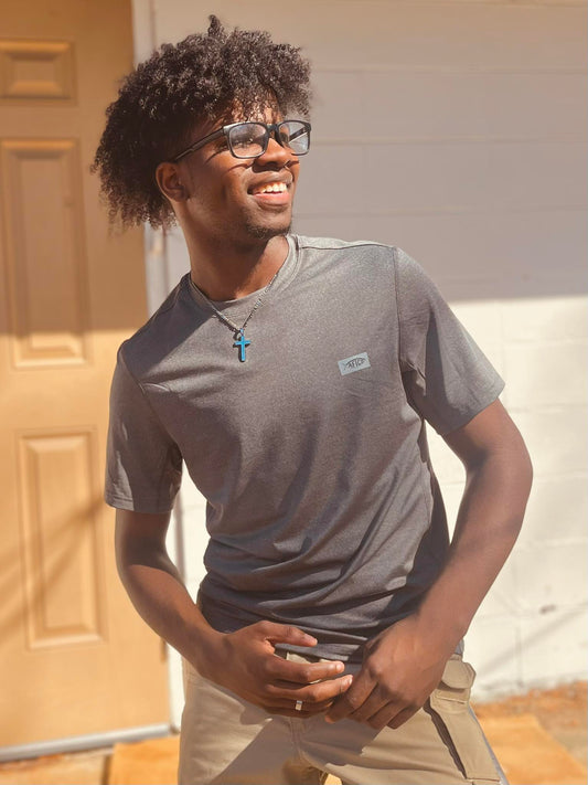 Aftco Men's Airo O Mesh Performance S/S Shirt