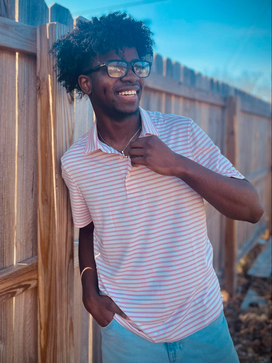 Aftco Men's Link Polo Shirt