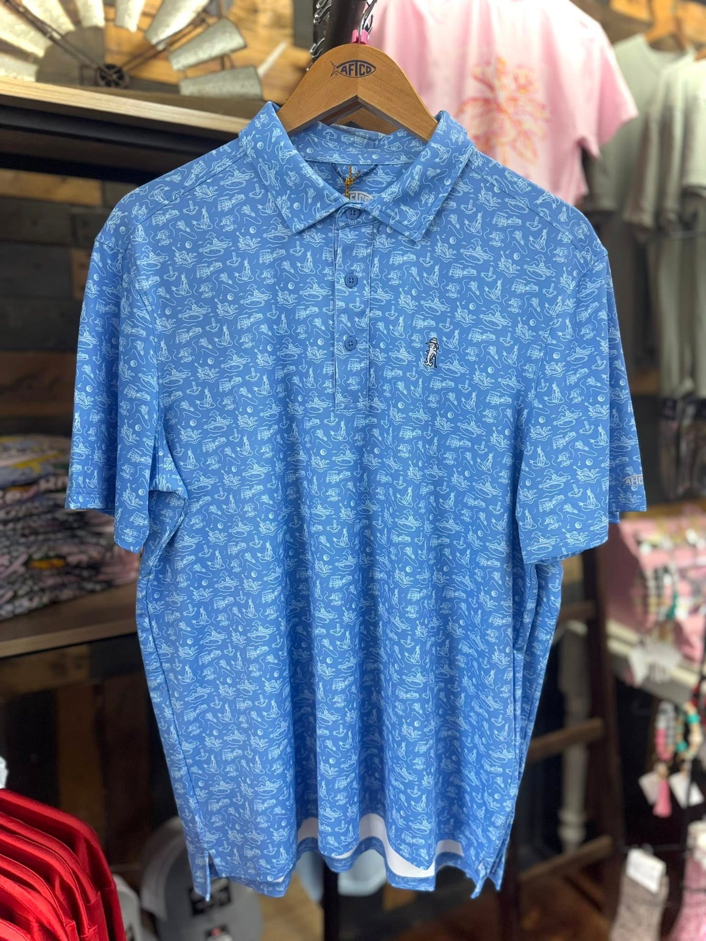 Fairwaves Collection BoatBar Polo Shirt