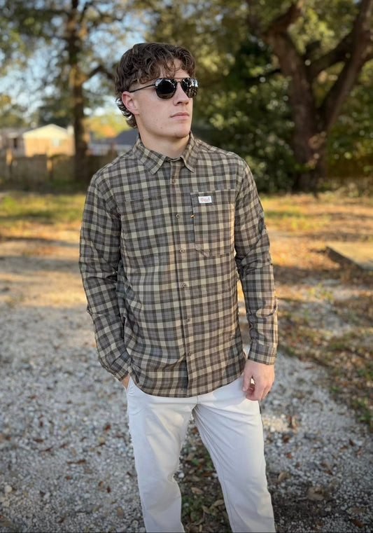 Marsh Wear Apparel Lenwood HG Tech L/S Button Down Shirt
