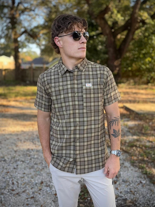 Marsh Wear Apparel Lenwood HG Tech S/S Button Down Shirt