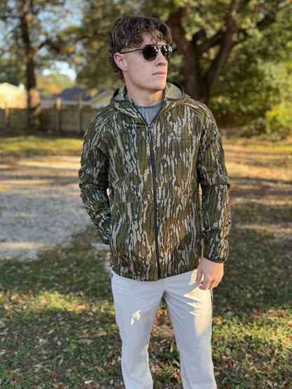 Aftco Men's Armorloft Mossy Oak Full Zip Hoodie