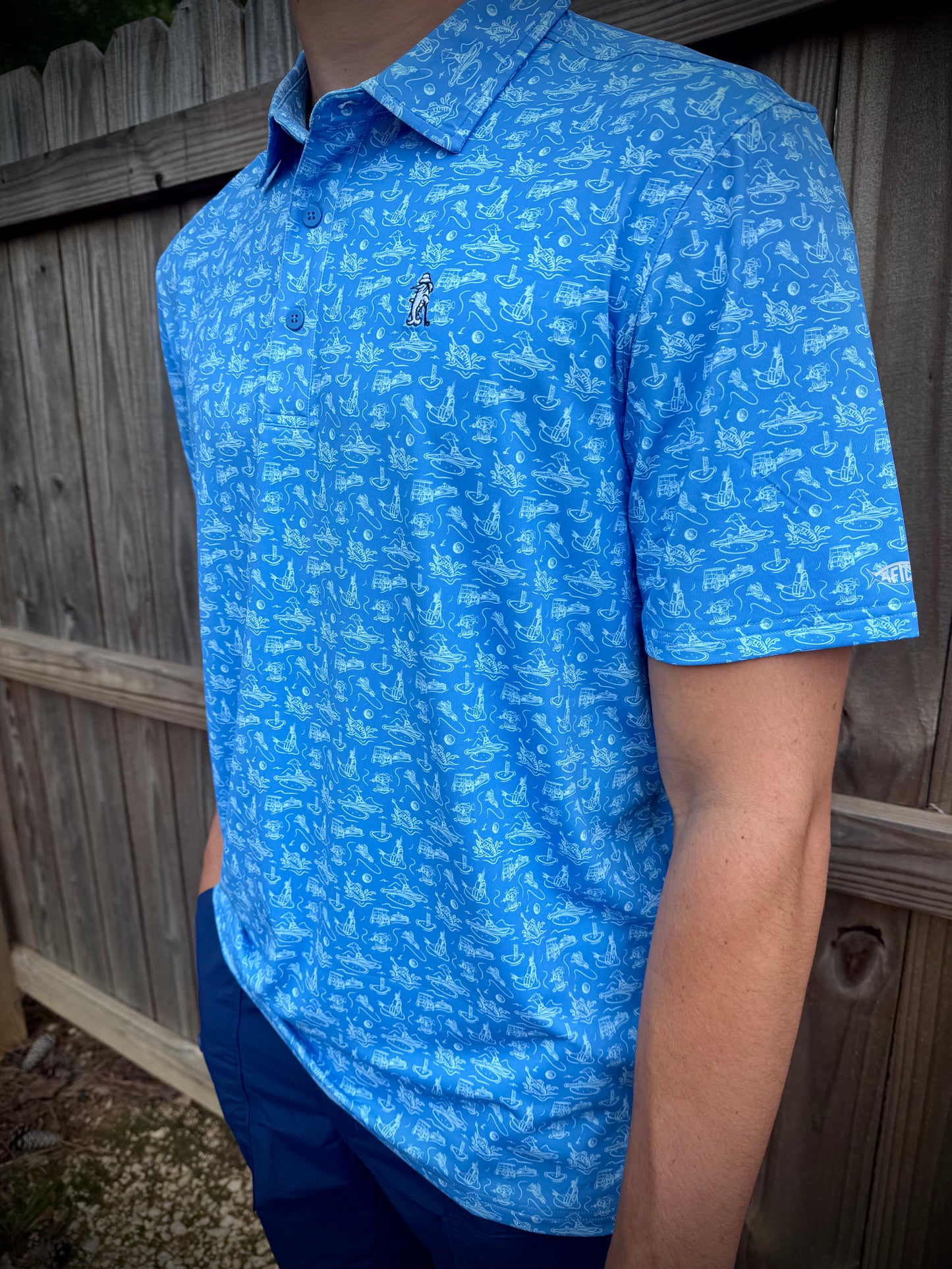 Fairwaves Collection BoatBar Polo Shirt