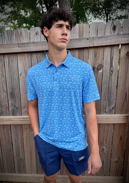 Fairwaves Collection BoatBar Polo Shirt