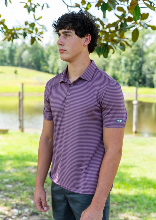 Aftco Men's Link Polo Shirt