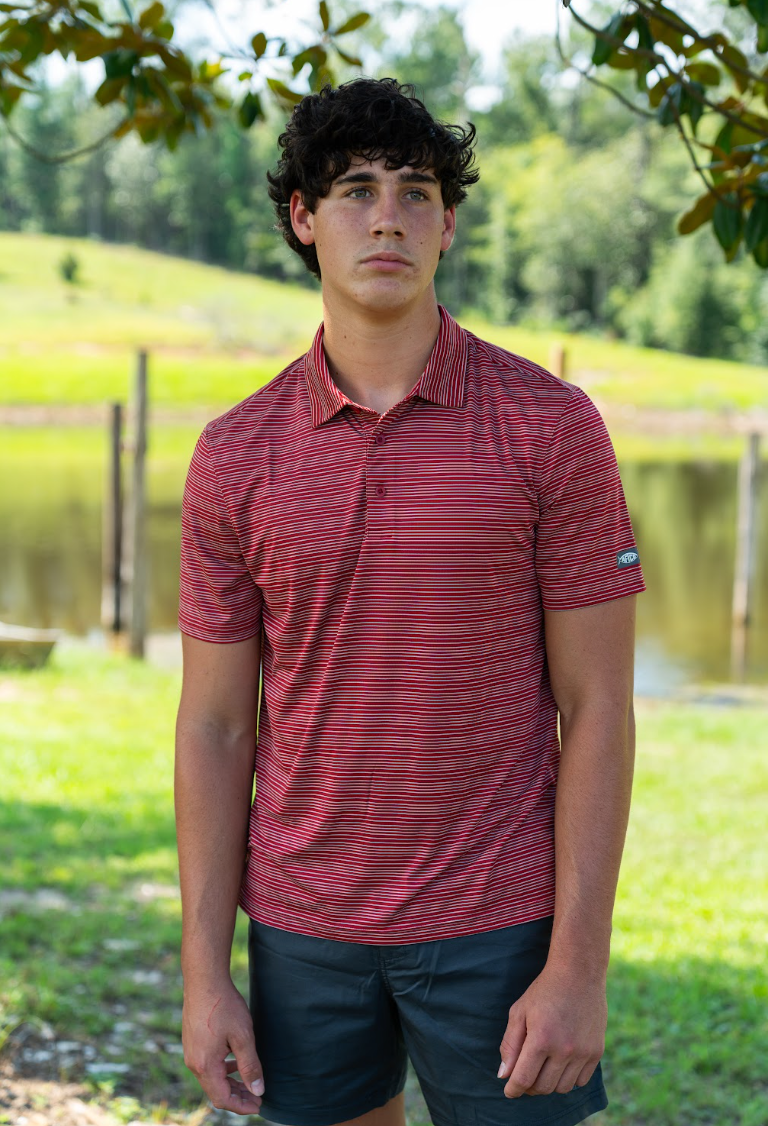 Aftco Men's Link Polo Shirt