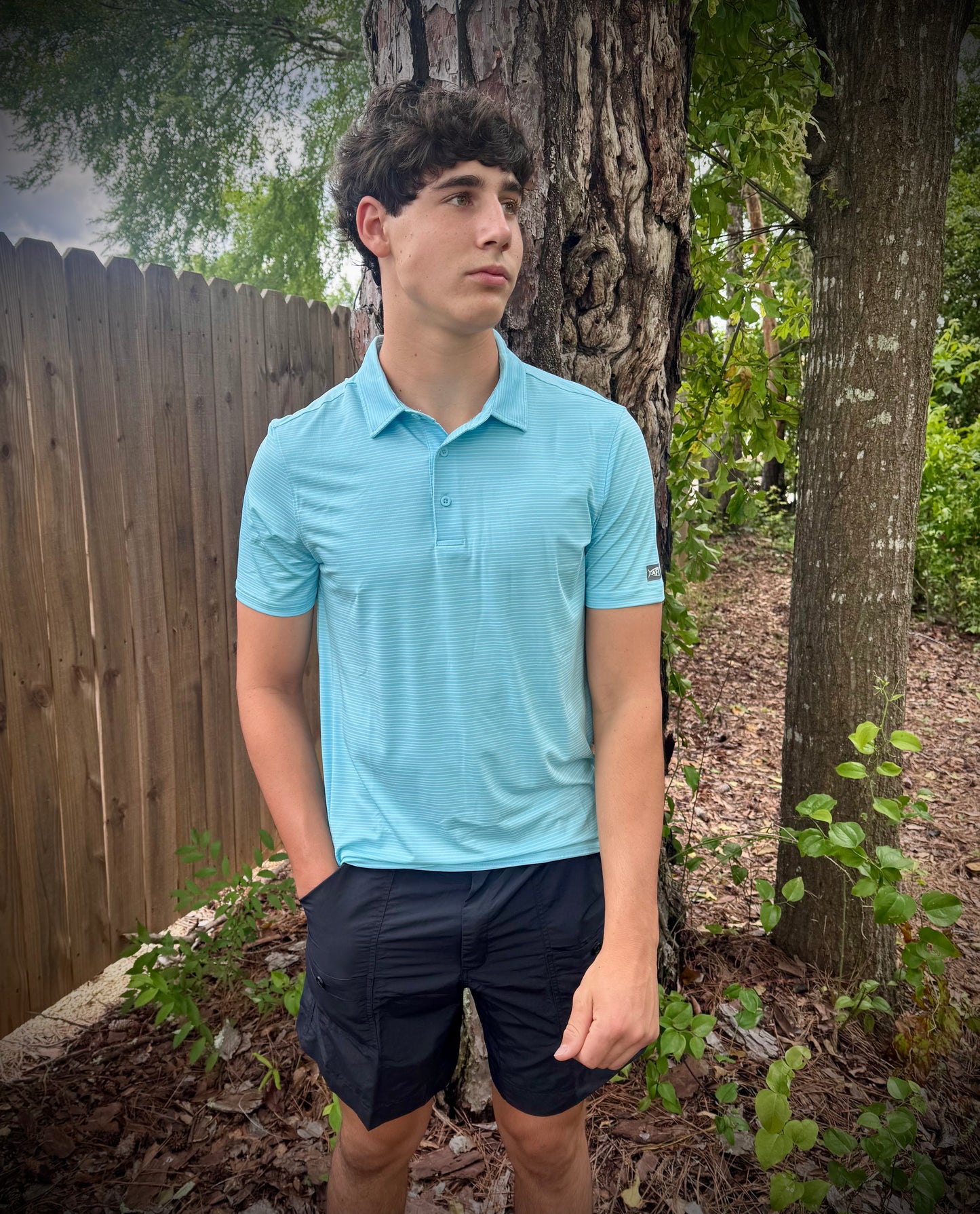Aftco Men's Link Polo Shirt