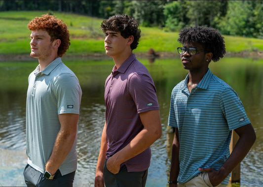 Aftco Men's Link Polo Shirt