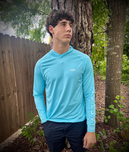 Aftco Men's Samurai 2 Hooded L/S Performance Shirt