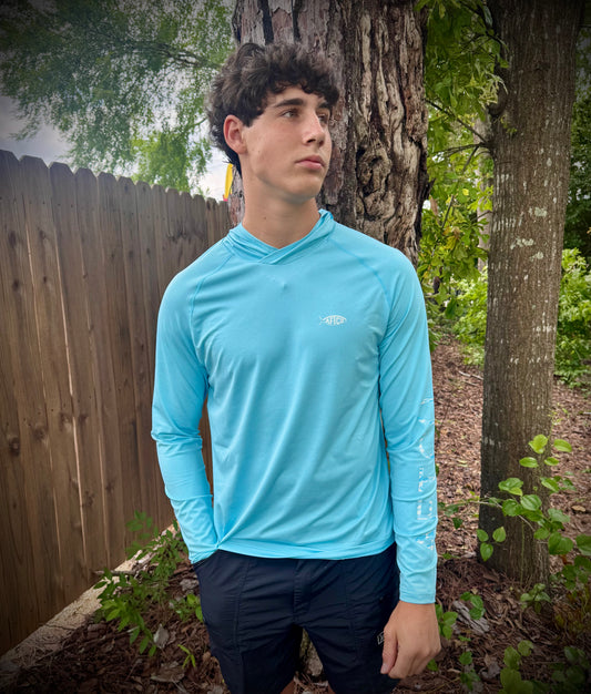 Aftco Men's Samurai 2 Hooded L/S Performance Shirt
