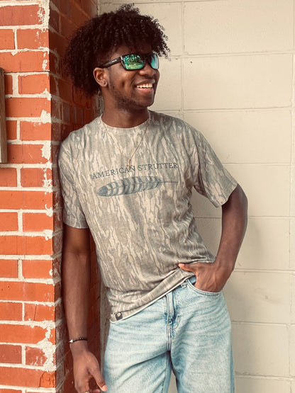 American Strutter Washed Out Camo S/S TEE Shirt