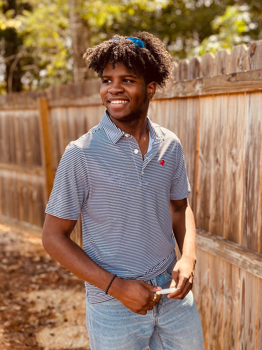 American Strutter Men's Performance Polo Shirt
