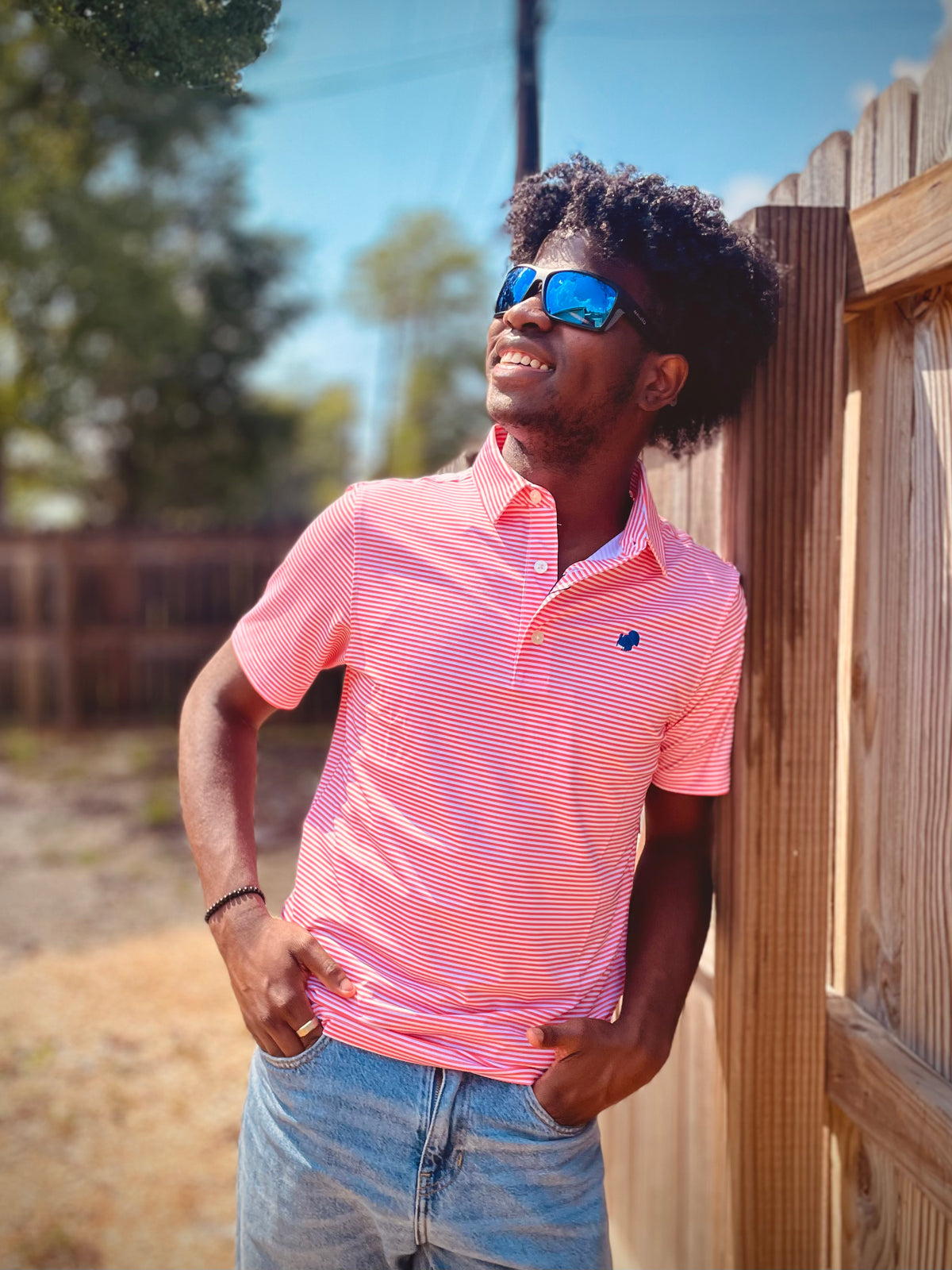 American Strutter Men's Performance Polo Shirt