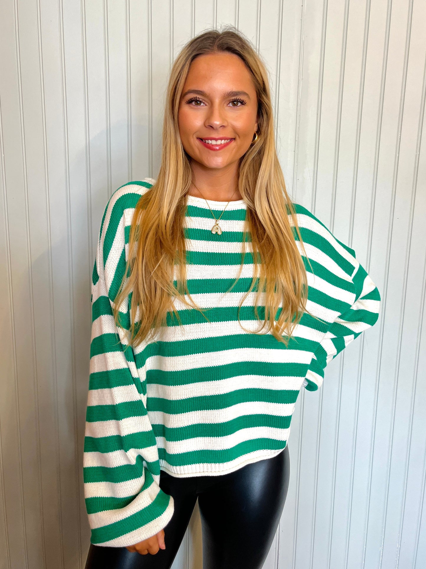 Holiday Stripes Sweater