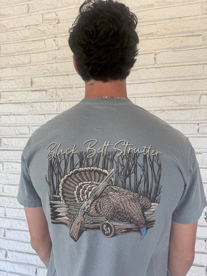 Black Belt Strutter Turkey T S/S TEE Shirt