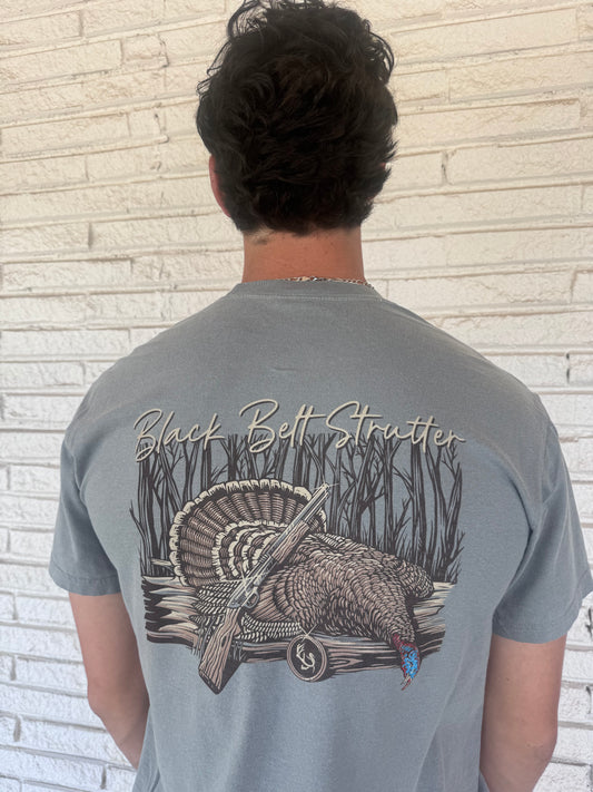 Black Belt Strutter Turkey T S/S TEE Shirt