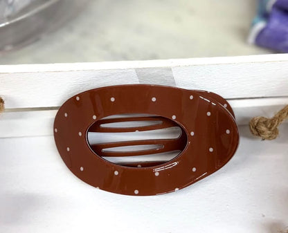 Polka Dot Flat Clip