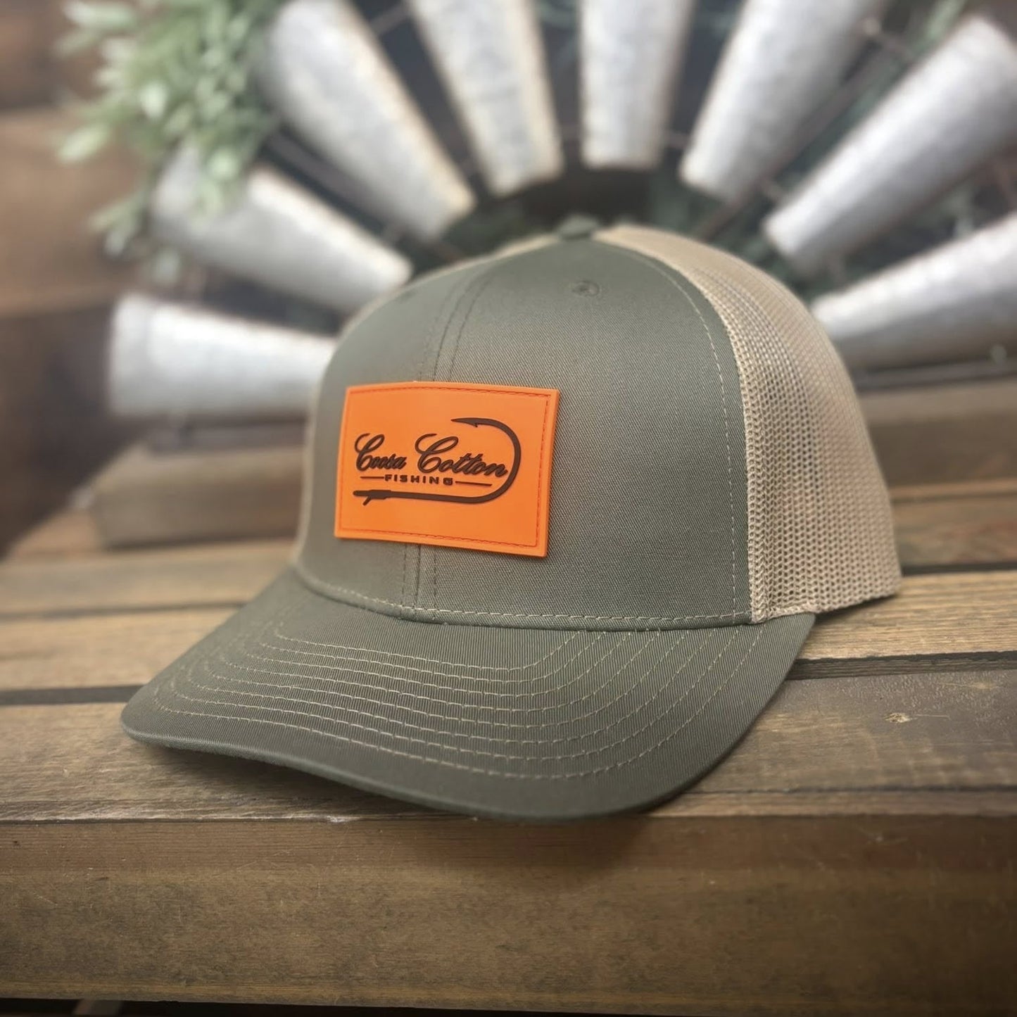 Coosa Cotton Choccolocco Creek Patch Trucker Snapback Hat