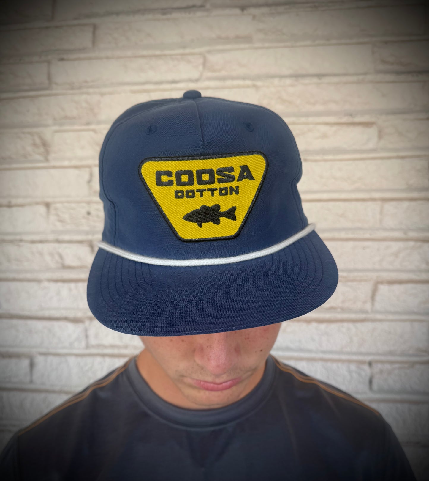 Coosa Cotton The Skiff Rope Snapback Hat