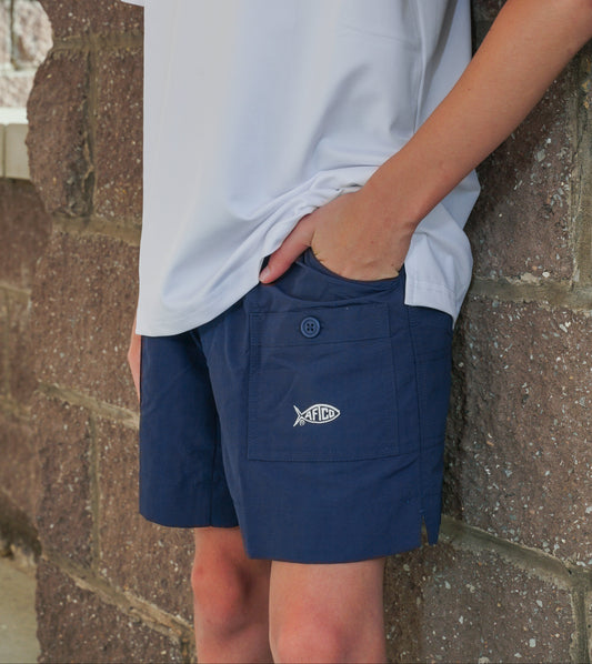 Aftco B01 Youth Boy's Original Fishing Shorts