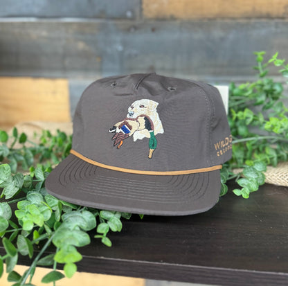 Wildgame Collective Lab w Duck Performance Rope Snapback Hat