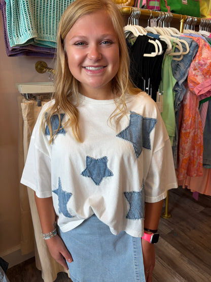 Lady Liberty Star Top