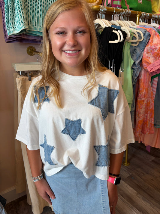 Lady Liberty Star Top