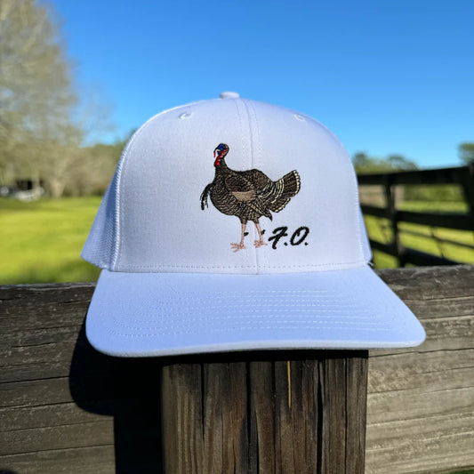 Freak Outdoors Walking Turkey Embroidered Snapback Hat